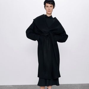 STILL AVAILABLE - Zara Shawl Collar Coat